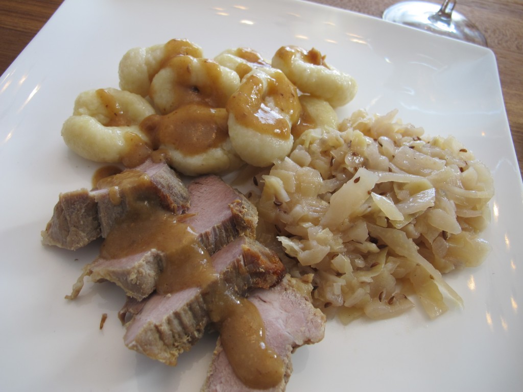 Roasted Pork, Sweet Cabbage and Knudi (Czech style) | Czech in the Kitchen