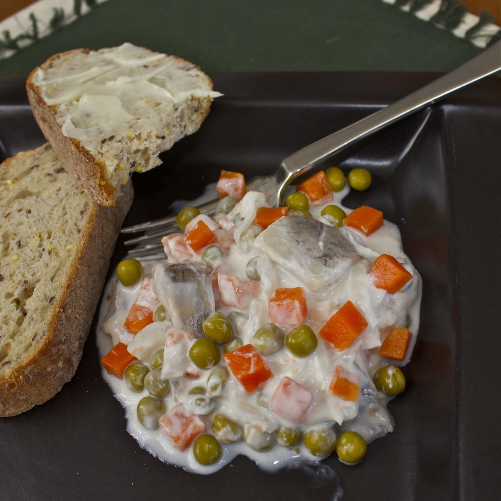 Pickled Herring Salad | Czech In The Kitchen